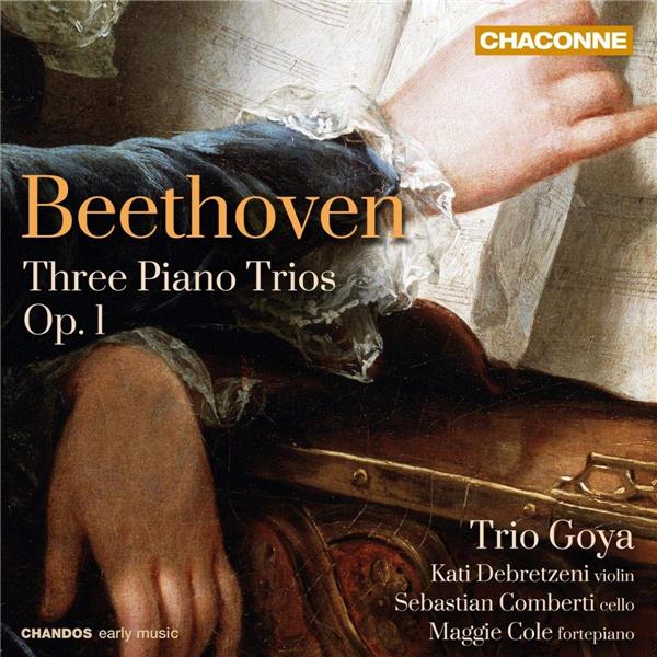 Three piano trios op. 1 - Front Cover