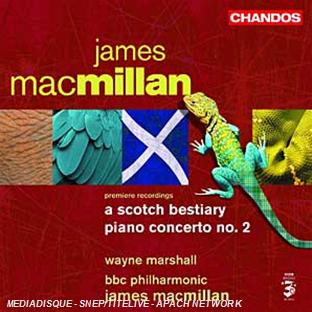 Concerto Pour Piano N°2 - A Scottish Bestiary - Front Cover
