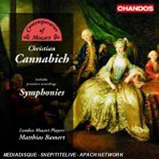 Symphonies : contemporains de Mozart - Front Cover