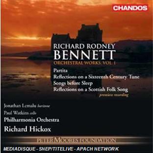 Richard Rodney Bennett /Vol.1 - Front Cover