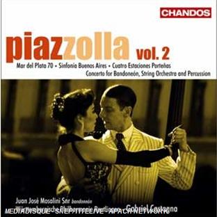 Astor Piazzolla oeuvres Orchestrales (Integrale, Volume 2) - Front Cover