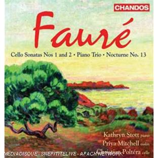 Sonates pour violoncelle n°1 & 2 - trio pour piano - nocturne n°13 - Front Cover