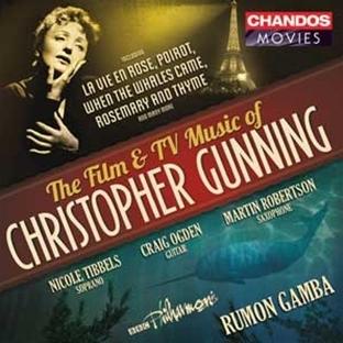 The film and tv music of Christopher Gunning - Front Cover