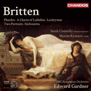 Phaedra - a charm of lullabies - lachrymae - two portraits - sinfonietta - Front Cover