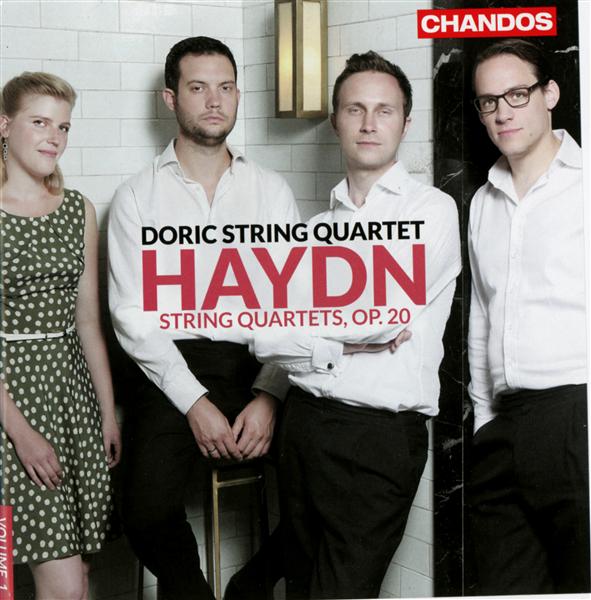 Haydn string quartets opus 20 - Front Cover