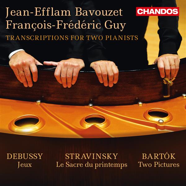 Transcriptions pour deux pianistes - Front Cover