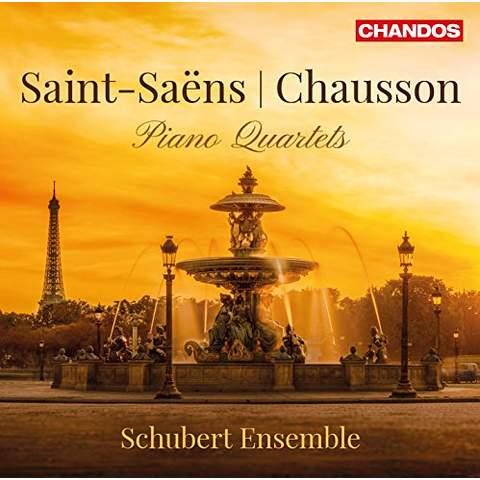 Saint-Saëns quatuor avec piano op.41 - Chausson : Quatuor avec piano op.30) - Front Cover