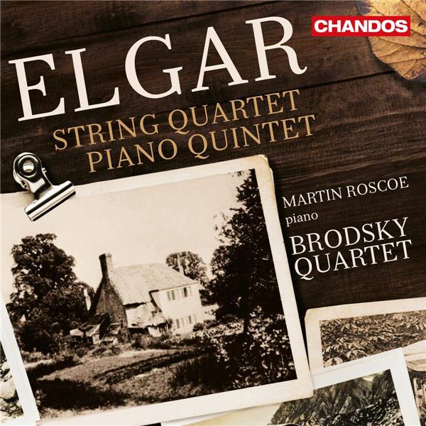Elgar string quartet piano quintet - Front Cover