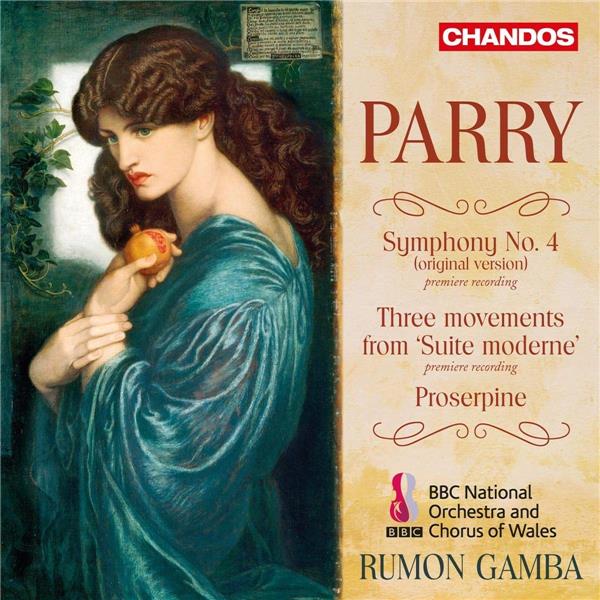Symphony n°4 suite moderne Proserpine - Front Cover