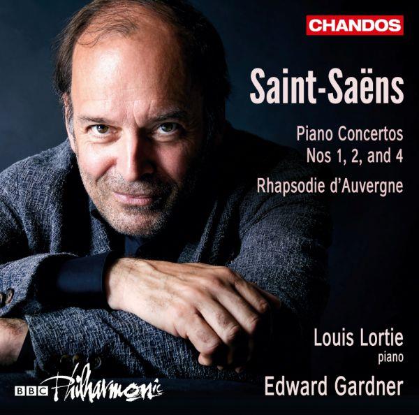 Piano concertos Nos 1, 2, and 4 - Rhapsodie d'Auvergne - Front Cover