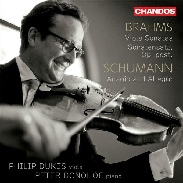 Brahms Viola Sonatas 1 & 2 - Schuma - Front Cover