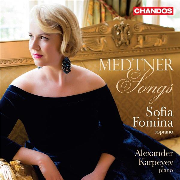 Medtner songs - Front Cover