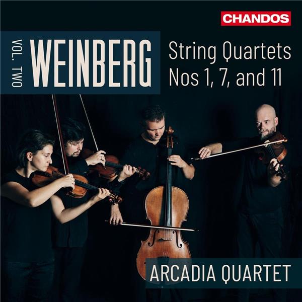 Weinberg: String Quartets Nos. 1, 7 & 11, Vol. 2 - Front Cover