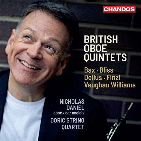 British Oboe Quintets - Front Cover