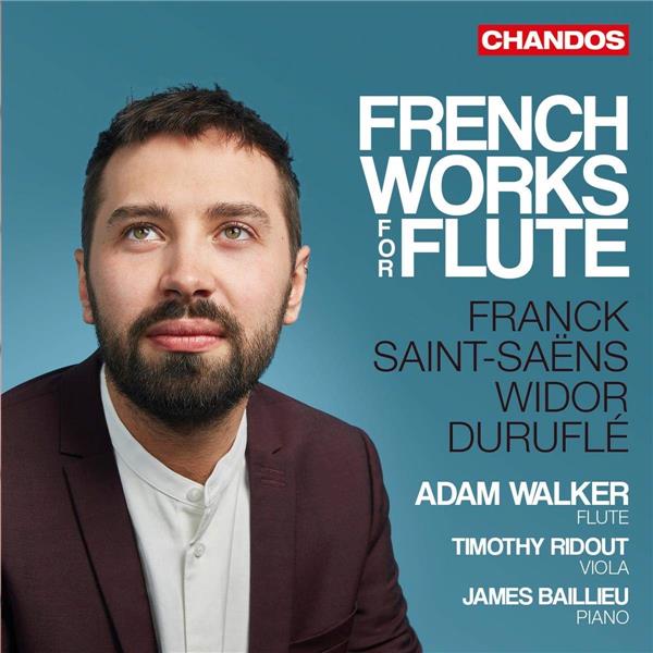 French works for flute - Front Cover