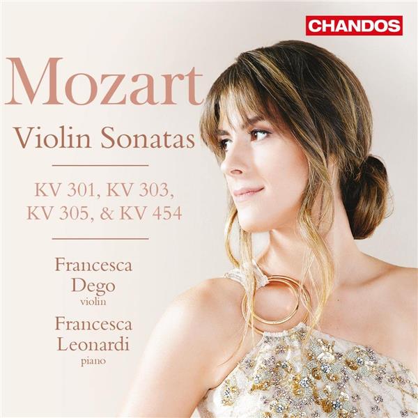 Mozart: Violin Sonatas KV301, KV303, KV305, KV454 - Front Cover