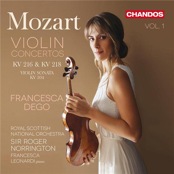 Mozart Violin Concertos 3 & 4 - Front Cover