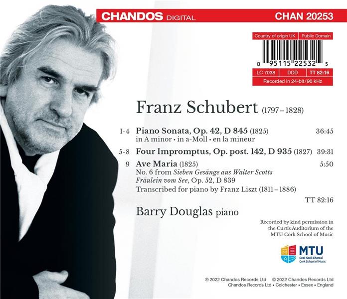 Schubert: Piano Music, Vol. 6 - Front Cover