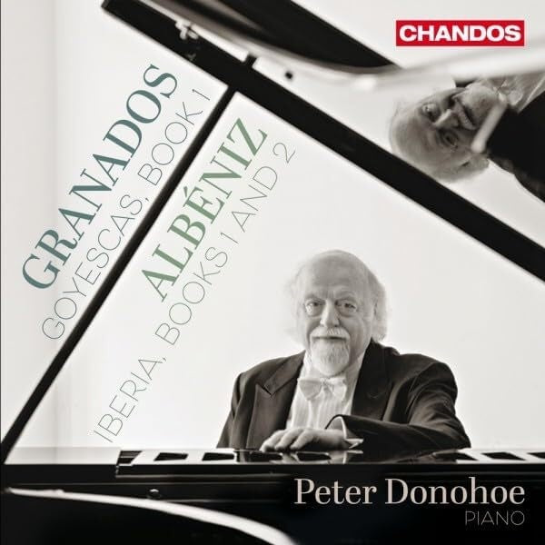 Peter Donohoe plays Granados & Albéniz - Front Cover