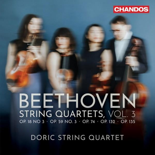 Beethoven : String Quartets, Volume 3 - Front Cover