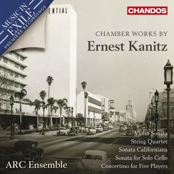 Chamber Works By Ernest Kanitz - Front Cover