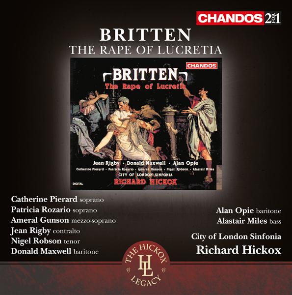 Britten / the rape of lucretia - Front Cover