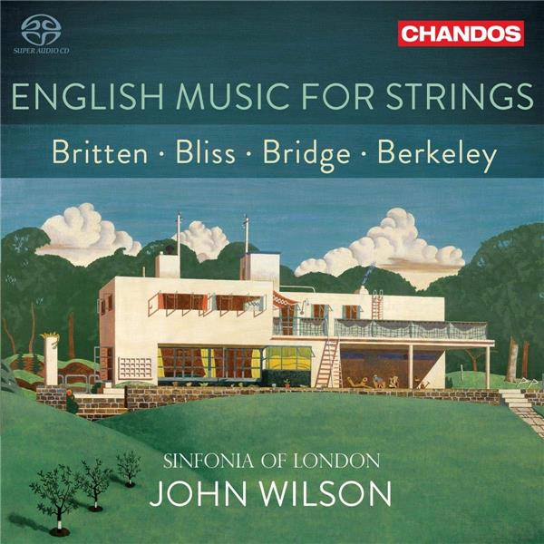 English music for strings - Front Cover