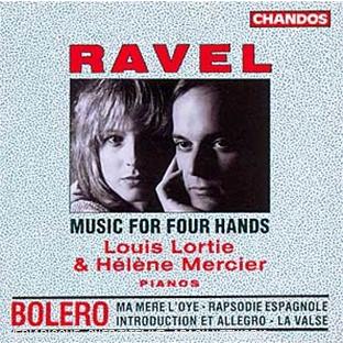 Oeuvres pour piano a quatre mains - Front Cover