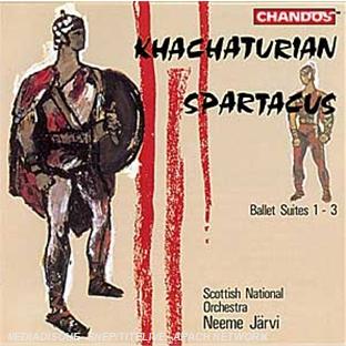 Spartacus (ballet, Suites N° 1 - Front Cover