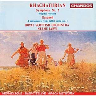 Symphonie N° 2, Version Origin - Front Cover