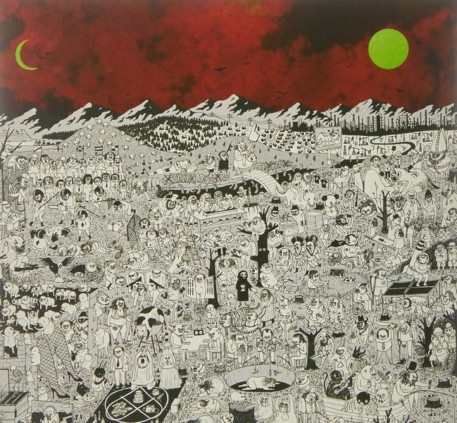 Pure Comedy - Vinyle Bleu Et Blanc - Front Cover