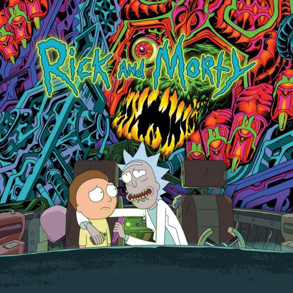Rick and Morty soundtrack - Front Cover