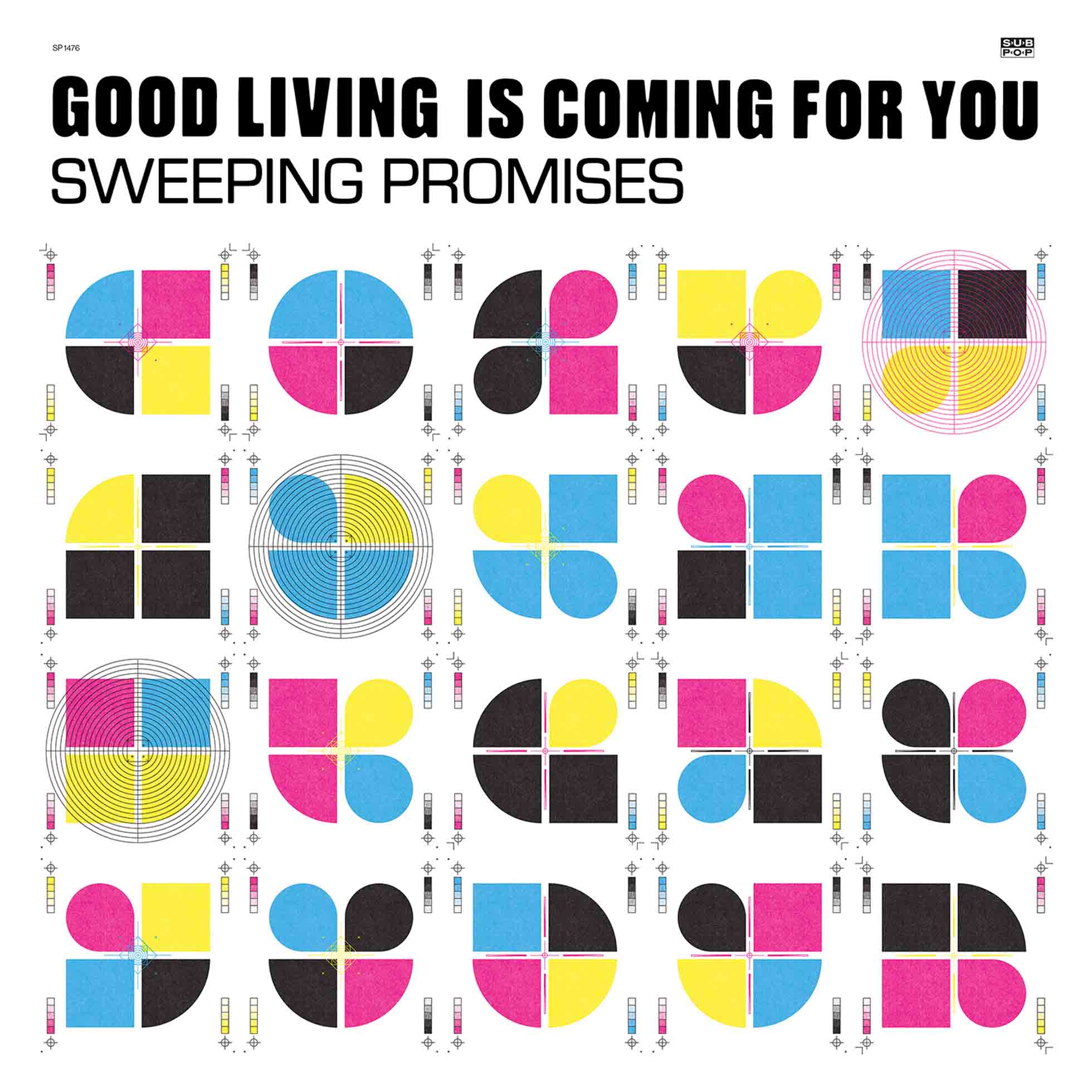 Good Living Is Coming For You - Vinyle Bleu Océan - Front Cover