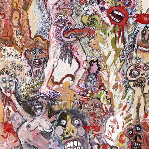 Very Human Features - Vinyle Rose - Front Cover