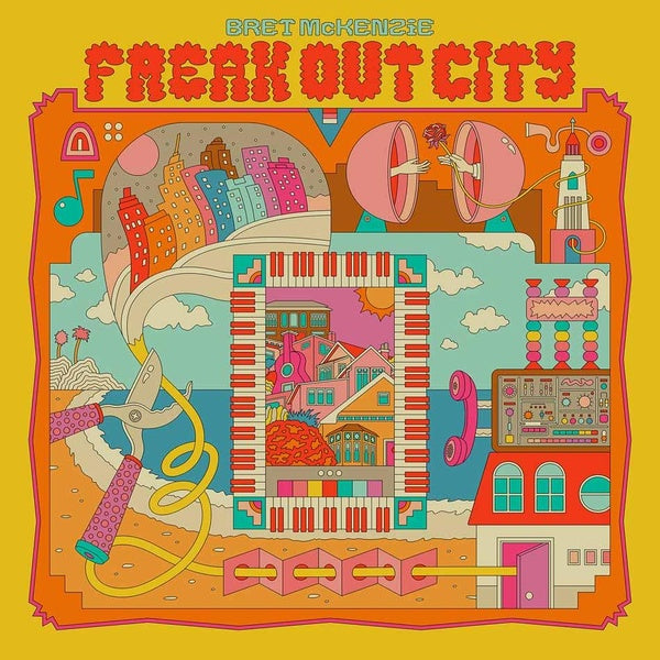 Freak Out City - Vinyle Rose - Front Cover