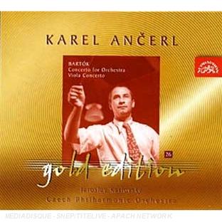 Concerto pour orchestre, Sz116 - Concerto pour alto et orchestre, Sz120 - Front Cover