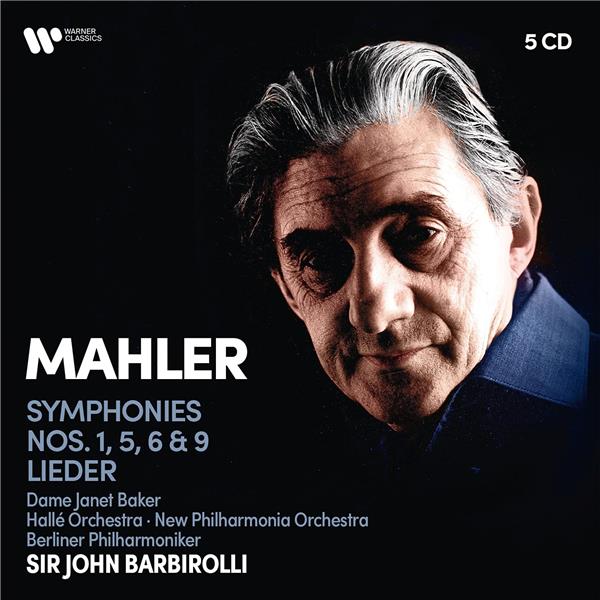 Symphonies n° 1,5,6,9 - Lieder - Front Cover