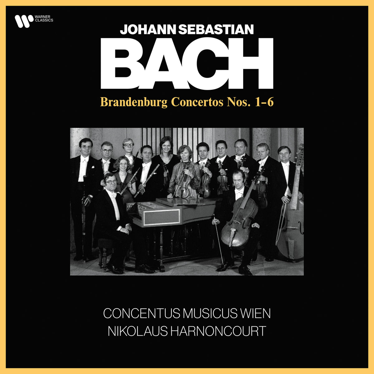 BACH : CONCERTOS BRANDEBOURGEOIS N° 1-6 - Front Cover