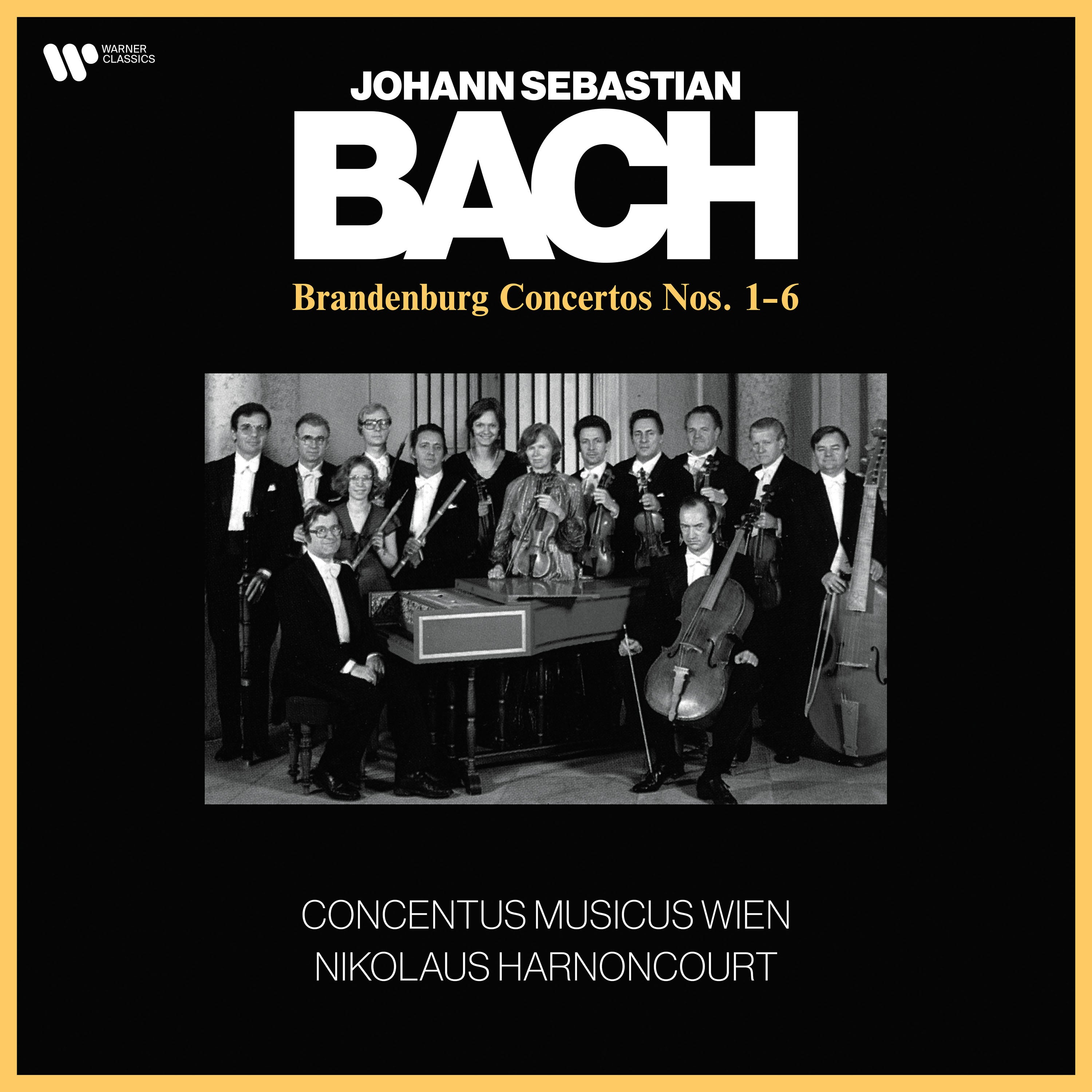 BACH : CONCERTOS BRANDEBOURGEOIS N° 1-6 - Front Cover