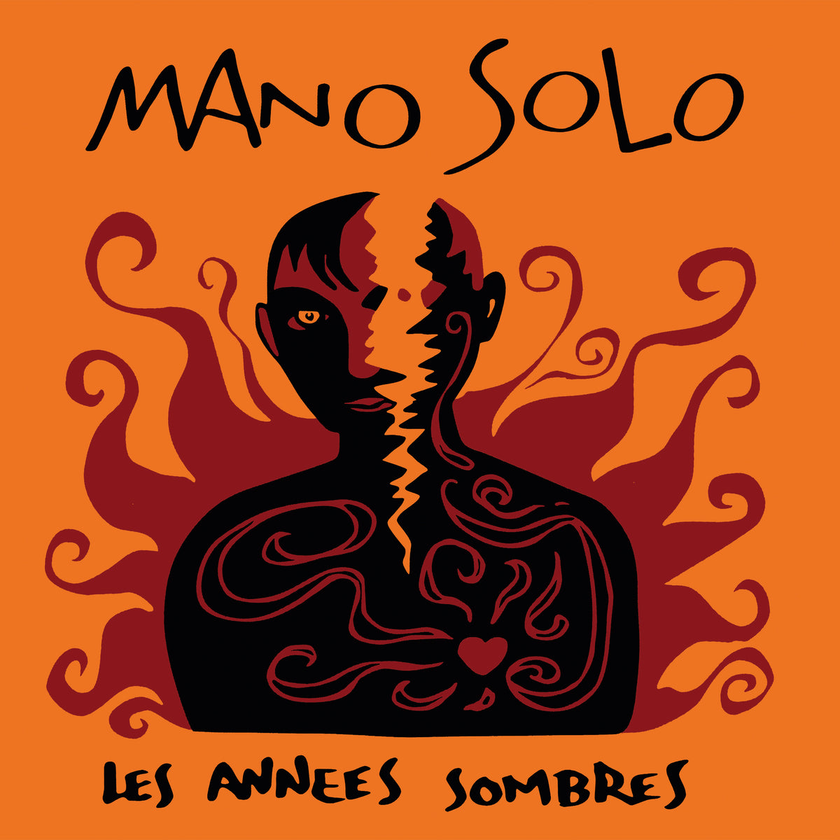 Les années sombres (2 LP noirs) - Front Cover