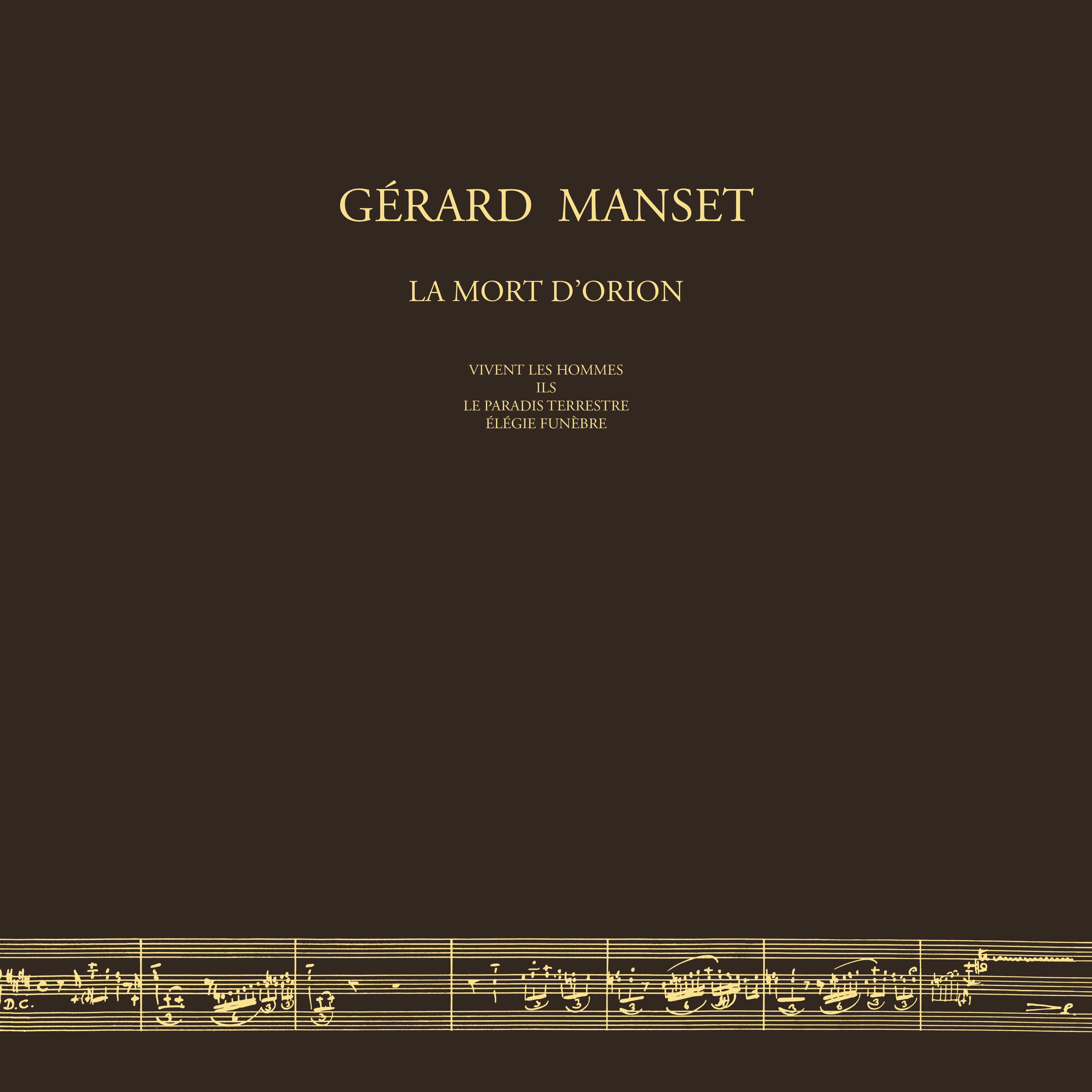 LA MORT DORION LP - Front Cover