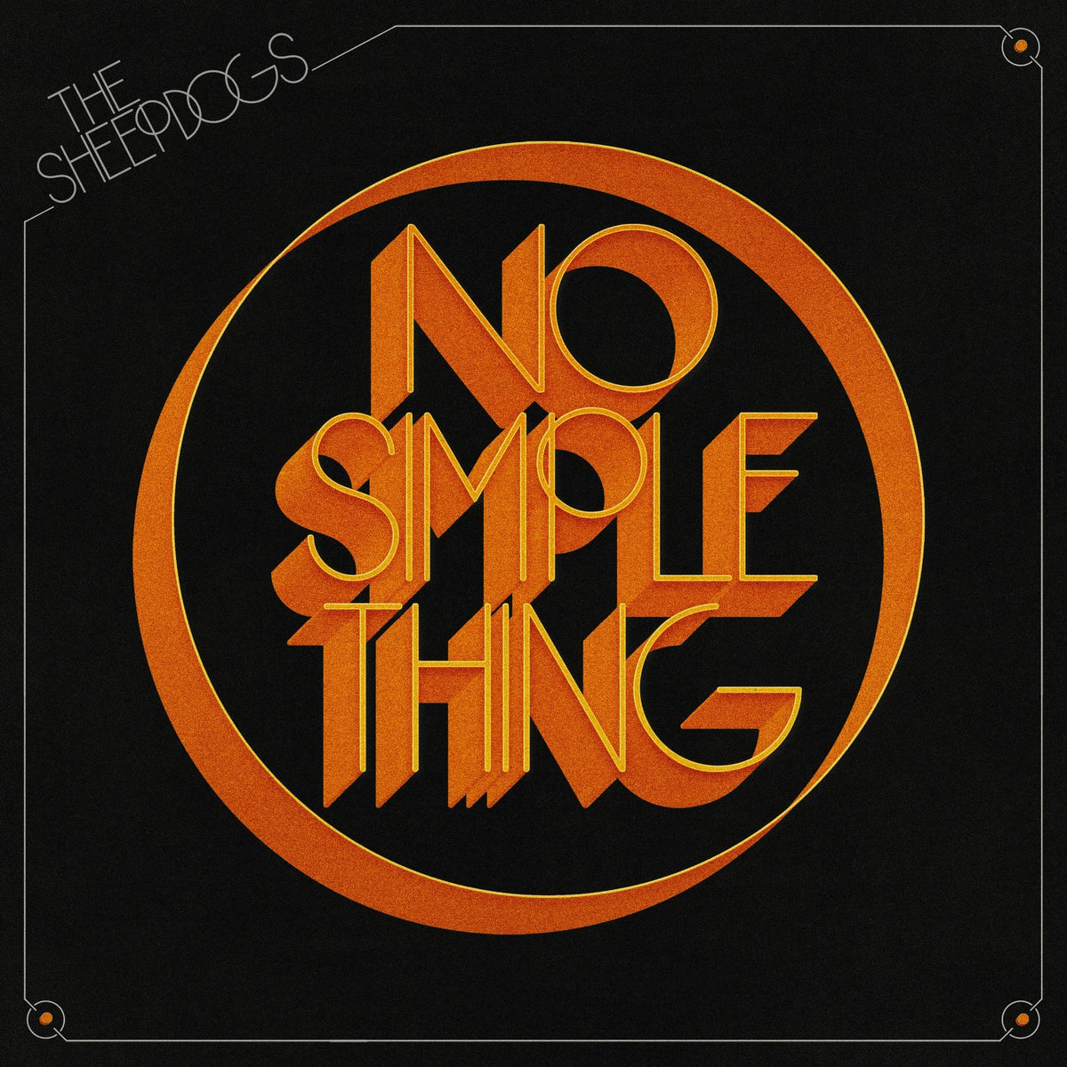 No Simple Thing - Front Cover