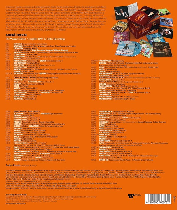 The Warner edition (complete HMV & Teldec recordings) - Front Cover