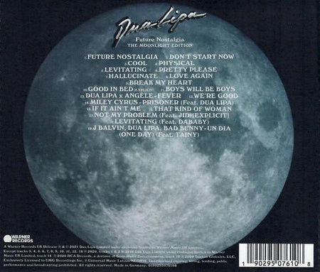 Future Nostalgia (The Moonlight Edition) - Front Cover