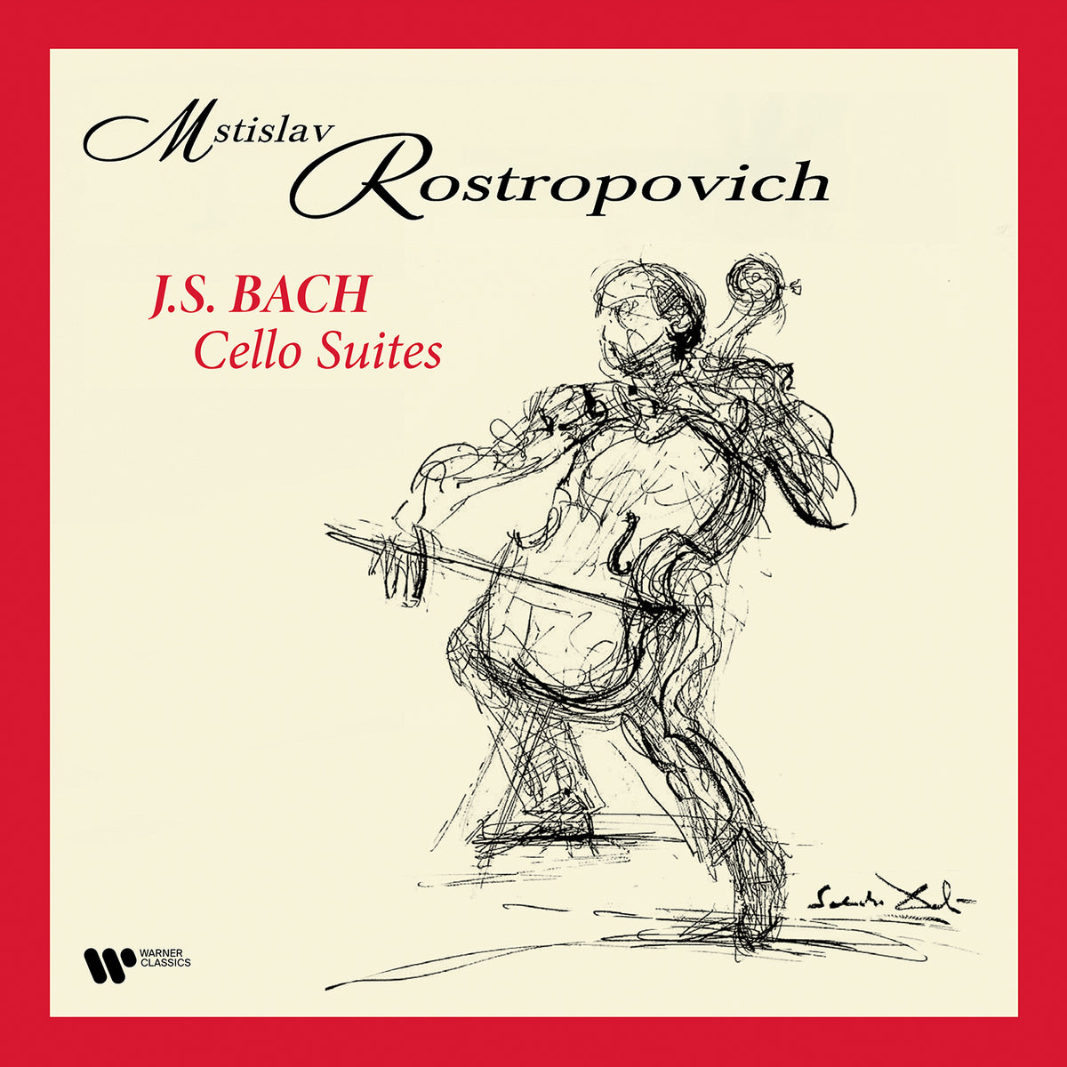 BACH : SUITES POUR VIOLONCELLE - Front Cover