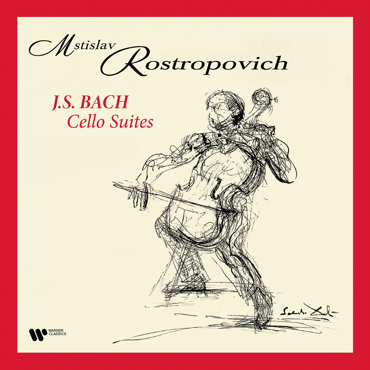 BACH : SUITES POUR VIOLONCELLE - Front Cover