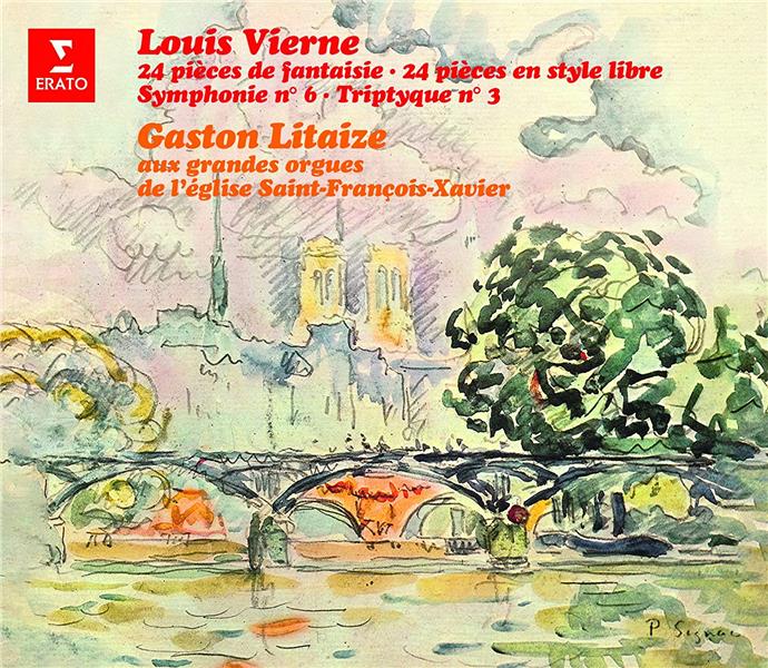 Vierne: musique pour orgue - Front Cover