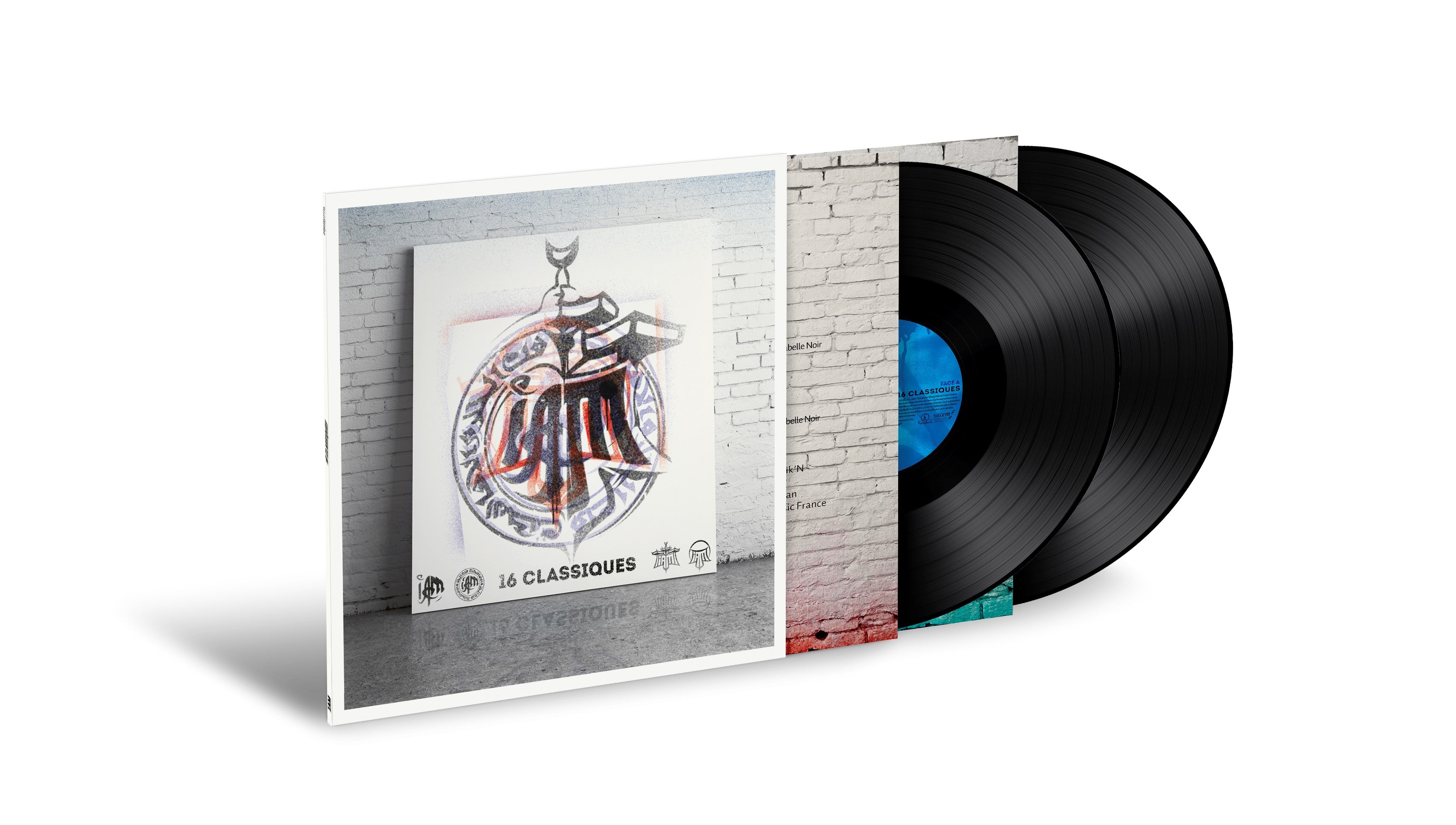 16 CLASSIQUES / Best Of double vinyle - Front Cover