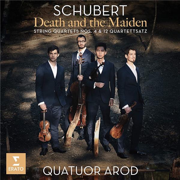 Schubert Quatuors Numéros 4, 12 et 14 - Front Cover