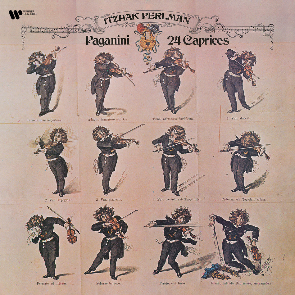 PAGANINI : 24 CAPRICES - Front Cover